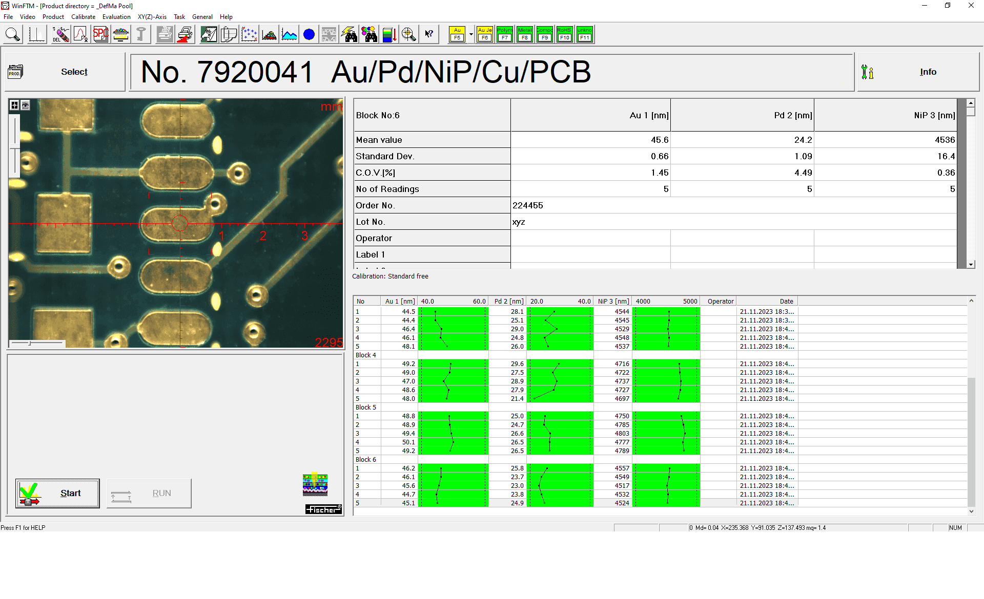 Real-time transmission, evaluation and export of measurement data with WinFTM®, the most powerful application software on the market.