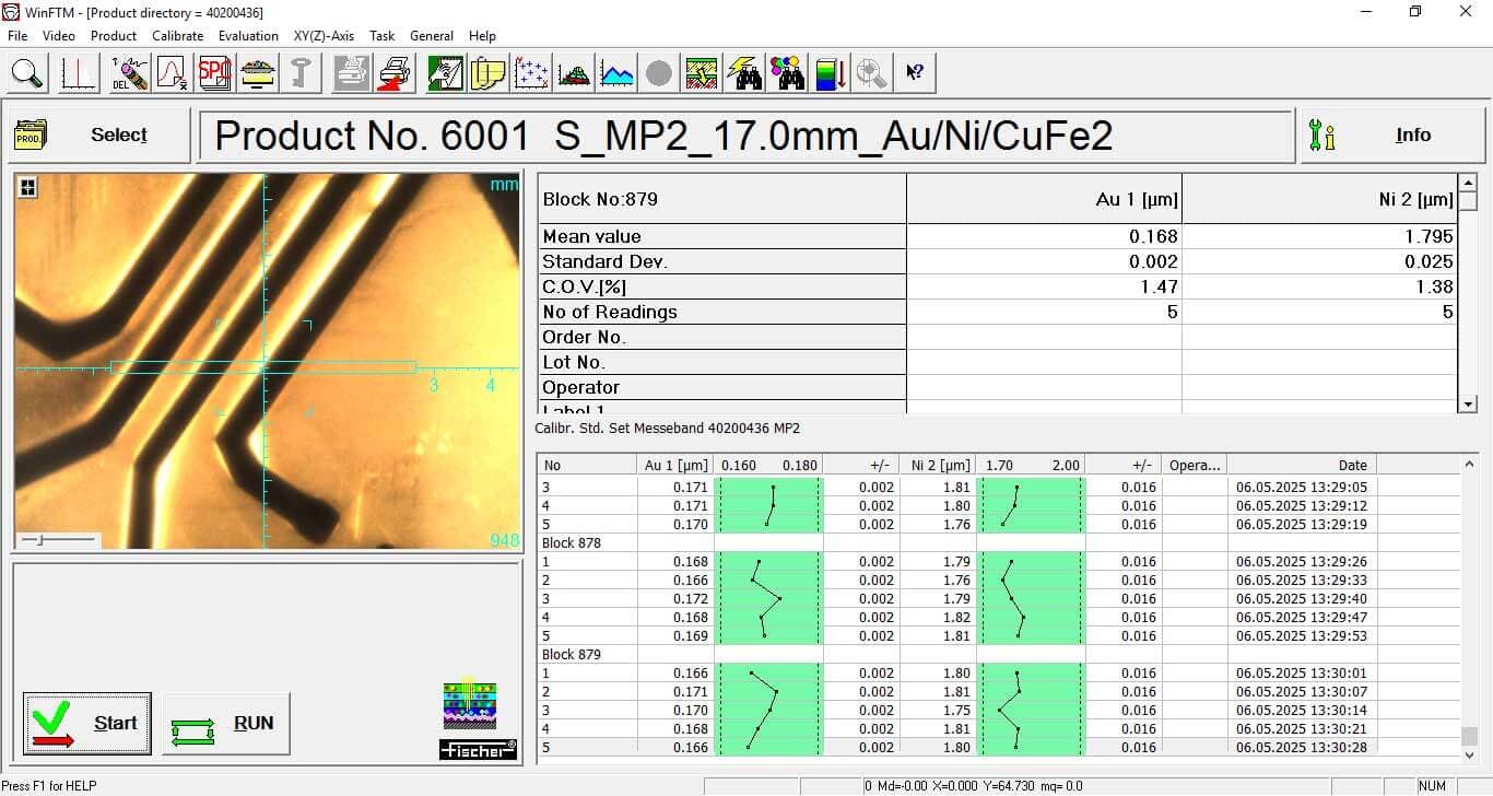 Real-time transmission, evaluation and export of measurement data with WinFTM®, the most powerful application software on the market.