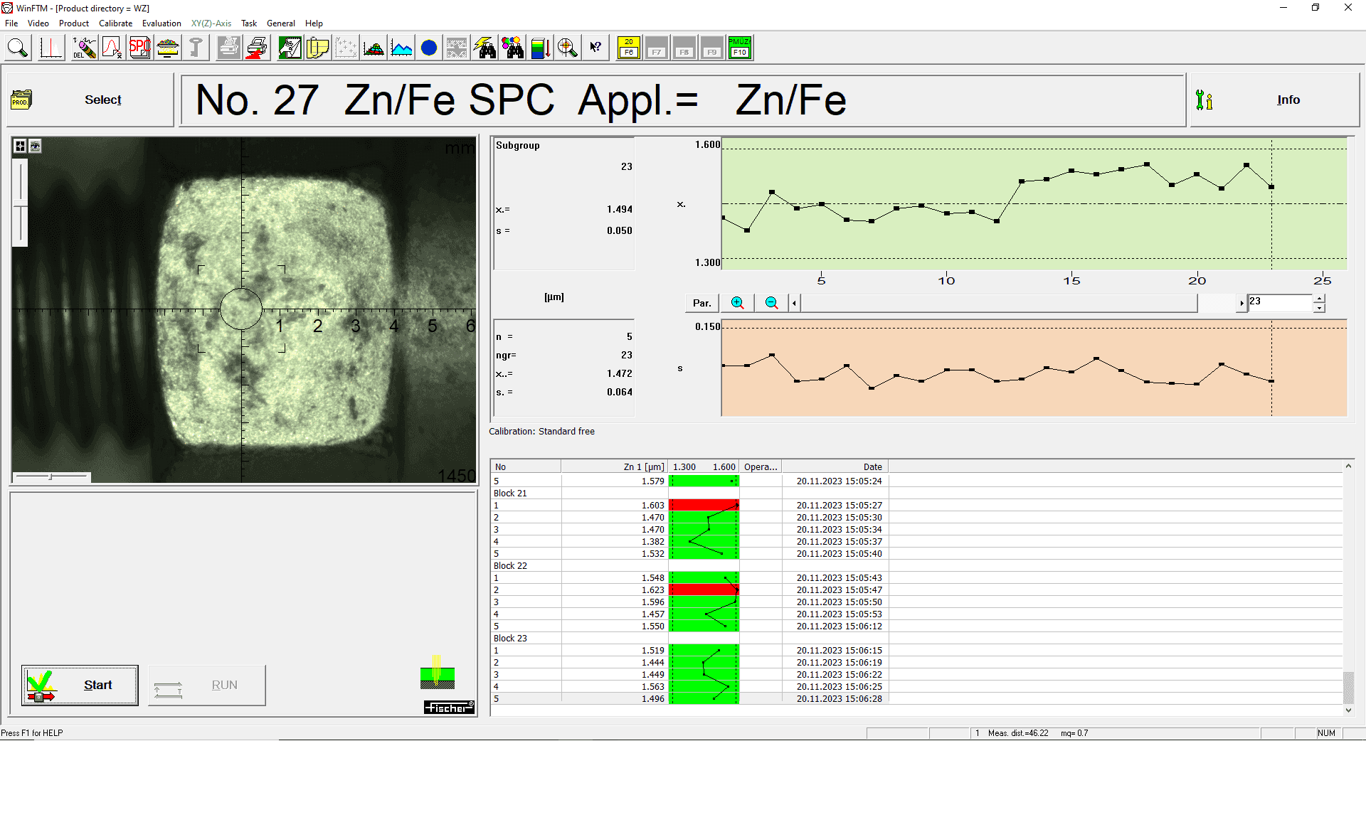 WinFTM® offers exactly the features and functions needed for fast measuring, efficient evaluation and professional documentation of the measured data.