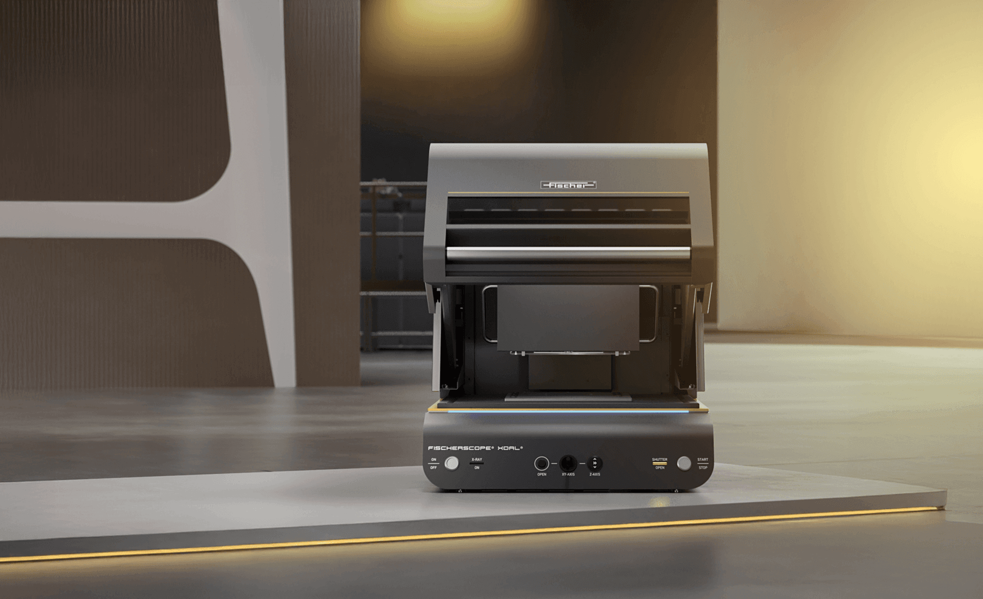 Motorized hood that can be opened and closed at the press of a button or software-controlled. For smooth and efficient processes.