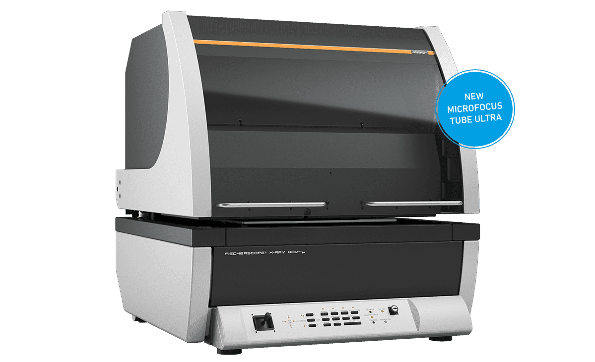 With the microfocus tube Ultra, the excitation intensity is significantly increased. This ensures even better measuring performance with smallest measuring spots.