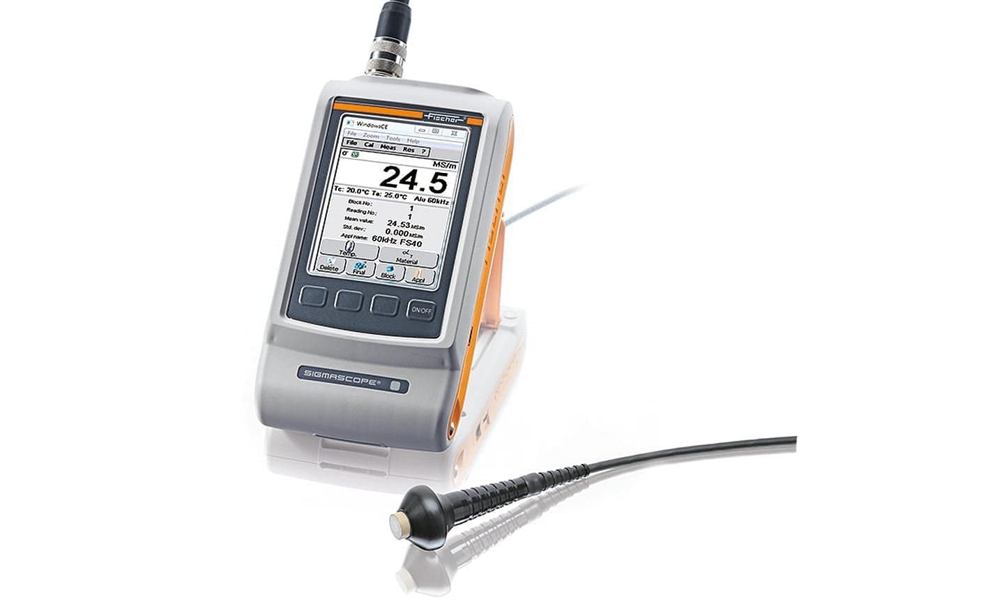 The device offers storage space for several thousand measuring tasks with several thousand measured values.