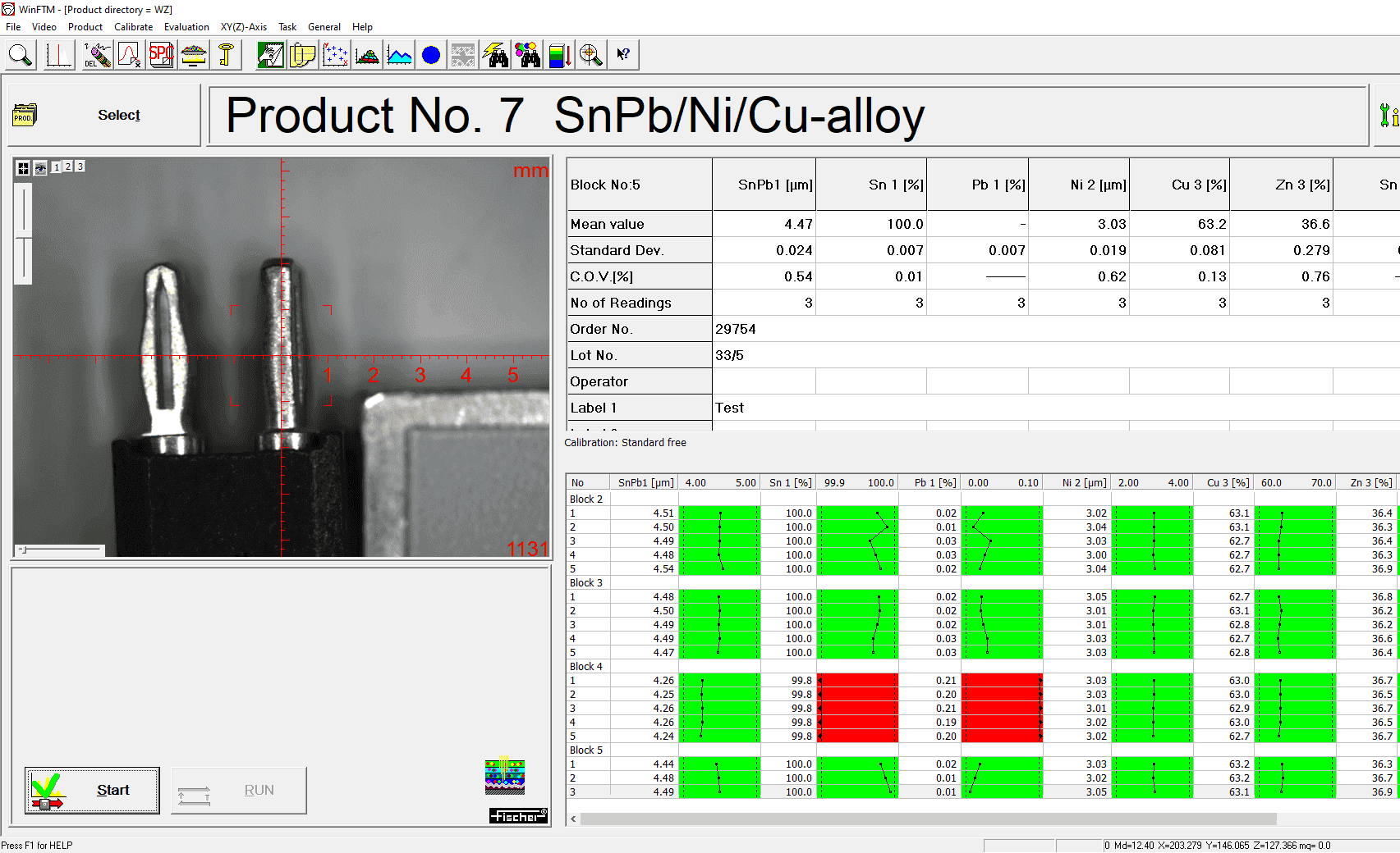 Real-time transmission, evaluation and export of measurement data with WinFTM®, the most powerful application software on the market.